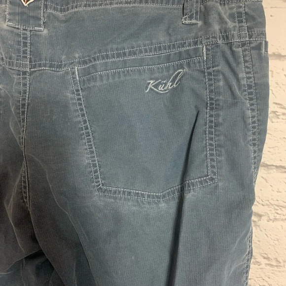 Kuhl Women’s Cropped Capri Pants  Stretch Kuhldry Hiking Gorpcore Size 8 - Picture 16 of 16